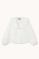 The Tiny Big Sister Double Button Shirt Off White - Steranko Clothing Manchester