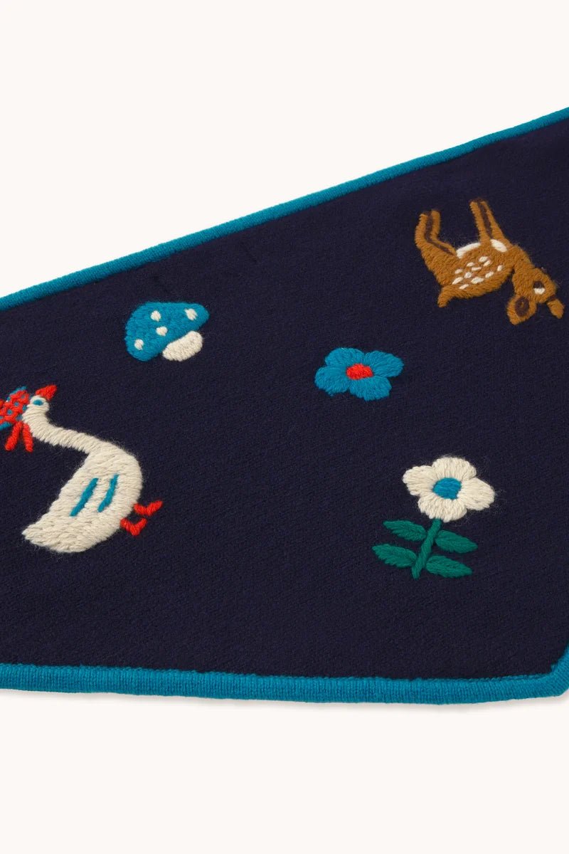 The Tiny Big Sister Fall Bandana Navy - Steranko Clothing Manchester