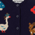 The Tiny Big Sister Fall Vest Navy - Steranko Clothing Manchester