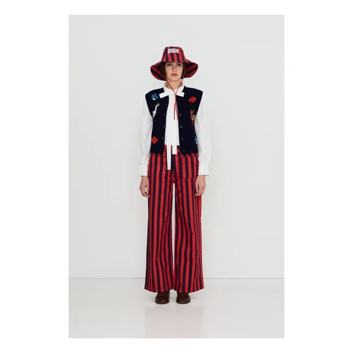 The Tiny Big Sister Fall Vest Navy - Steranko Clothing Manchester