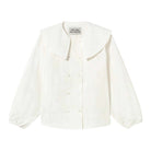 The Tiny Big Sister Horses Buttoned Blouse Off White - Steranko Clothing Manchester