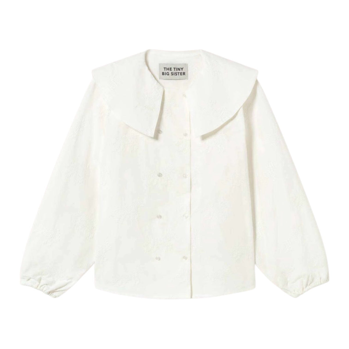 The Tiny Big Sister Horses Buttoned Blouse Off White - Steranko Clothing Manchester