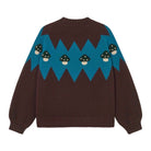 The Tiny Big Sister Mushrooms Sweater Umber - Steranko Clothing Manchester
