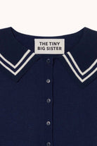 The Tiny Big Sister Sailor Polo Navy - Steranko Clothing Manchester