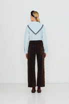The Tiny Big Sister Scarf Neck Blouse Pretty Blue - Steranko Clothing Manchester