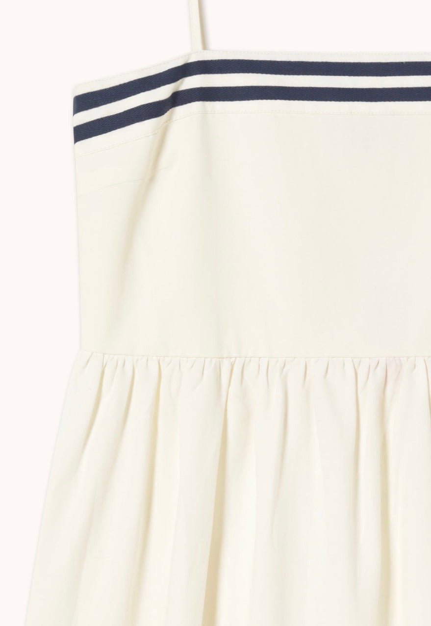 The Tiny Big Sister Straps Dress Off White - Steranko Clothing Manchester