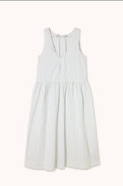 The Tiny Big Sister Striped Low Back Dress White - Steranko Clothing Manchester