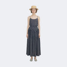 The Tiny Big Sister Striped Skirt Light Navy - Steranko Clothing Manchester