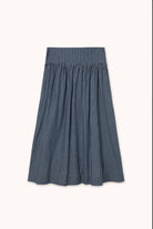 The Tiny Big Sister Striped Skirt Light Navy - Steranko Clothing Manchester