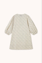 The Tiny Big Sister Swans Puff Sleeves Dress Light Cream - Steranko Clothing Manchester