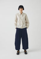 Toast Baya Patch Pocket Stripe Shirt Sunwashed Blue - Steranko Clothing Manchester