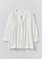 Toast Crockery Edge Poplin Top Paper White - Steranko Clothing Manchester