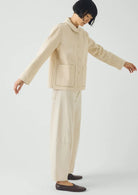 Toast Hal Denim Workwear Jacket Ecru - Steranko Clothing Manchester