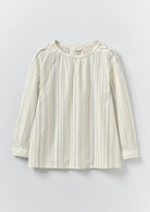 Toast Irregular Stripe Gathered Smock Top Cobalt - Steranko Clothing Manchester