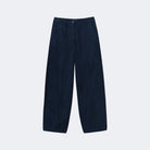 Toast Sculpted Organic Cotton Twill Trousers Mid Blue - Steranko Clothing Manchester