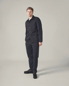 Universal Works Bakers Jacket Navy - Steranko Clothing Manchester