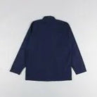 Universal Works Bakers Overshirt Navy Organic Poplin - Steranko Clothing Manchester