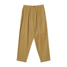 Universal Works Brushed Moleskin Pleated Track Pant Sand - Steranko Clothing Manchester