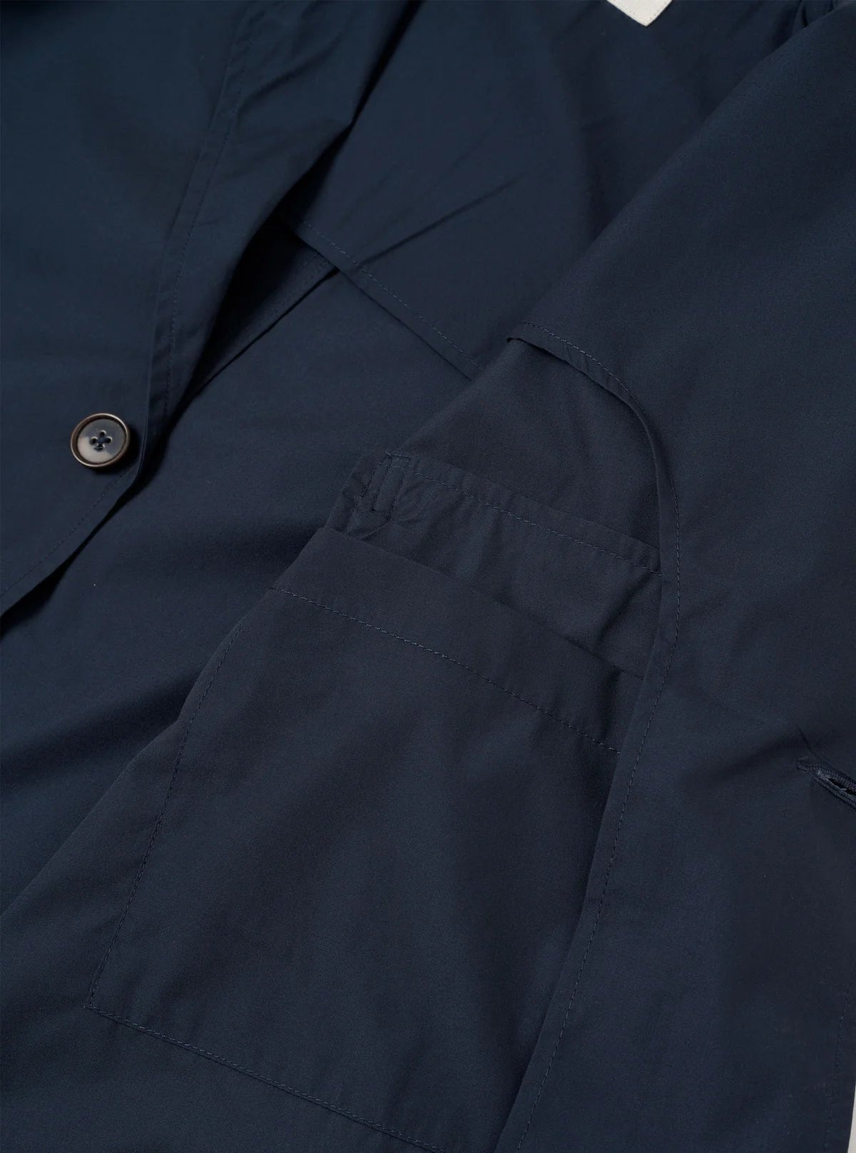 Universal Works Capitol Jacket Navy Polytech - Steranko Clothing Manchester