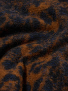 Universal Works Cardigan Night Leopard Dark Navy / Brown - Steranko Clothing Manchester