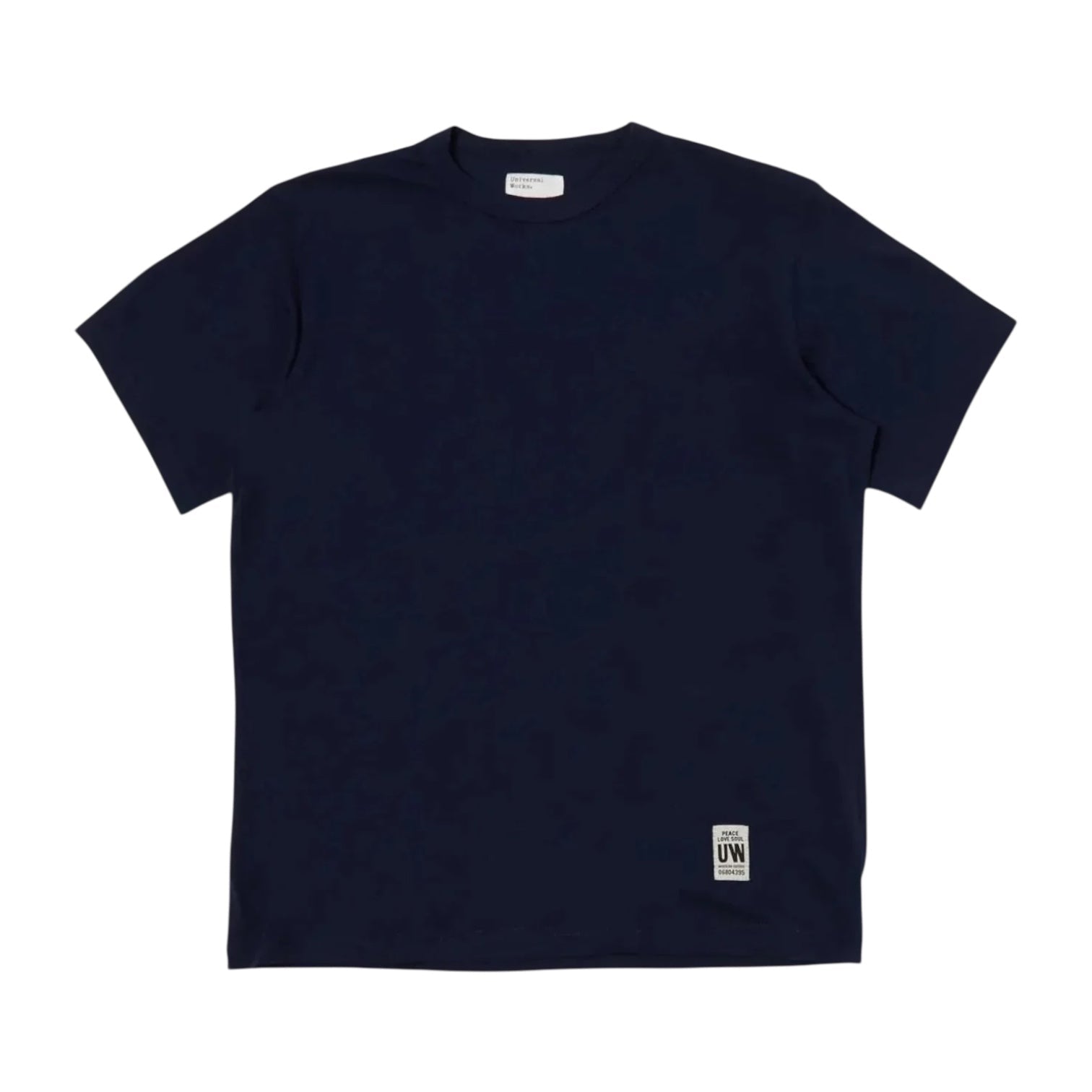 Universal Works Core T-Shirt Navy - Steranko Clothing Manchester