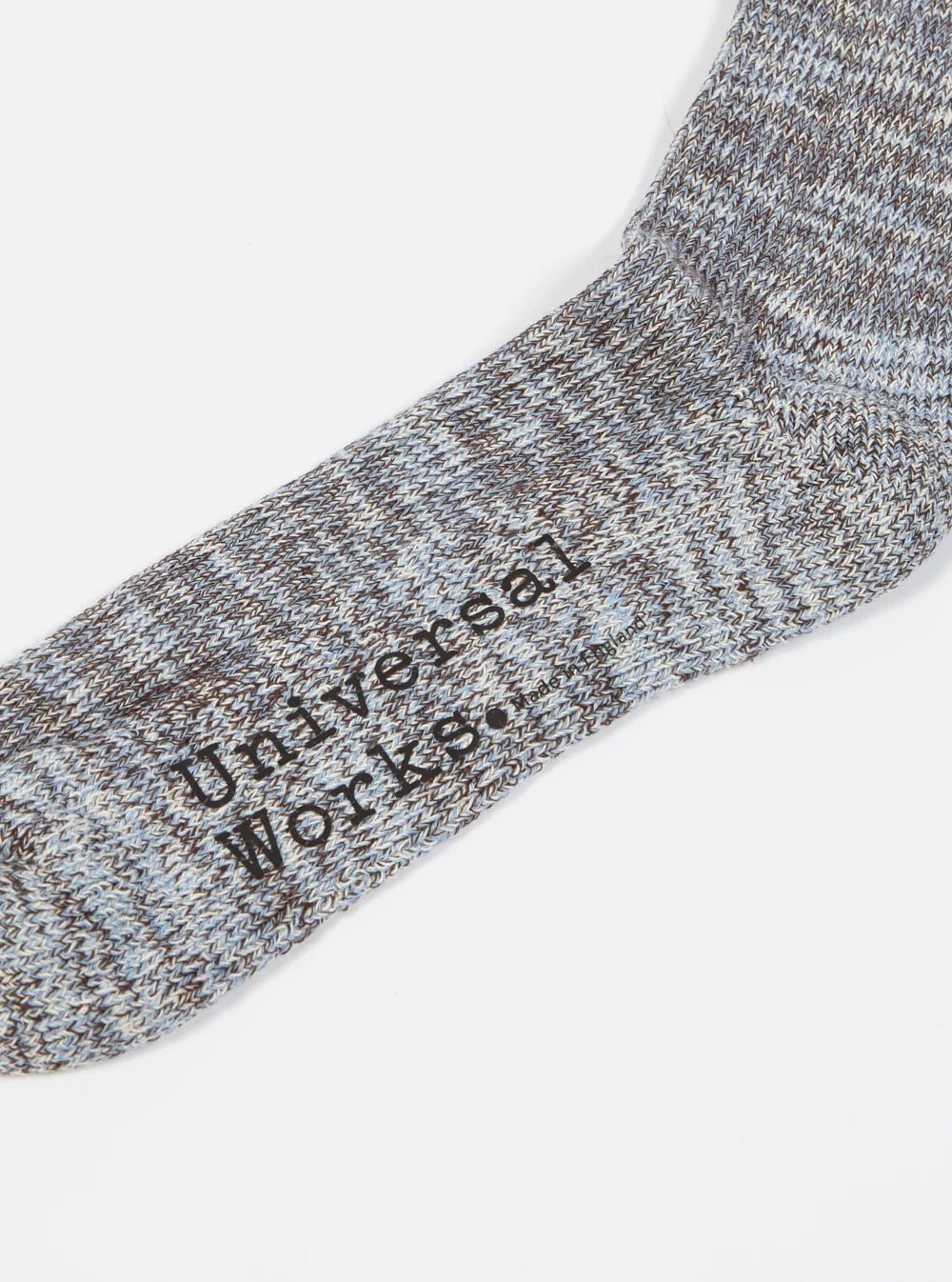 Universal Works Everyday Stripe Sock Cornish Blue - Steranko Clothing Manchester