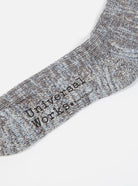 Universal Works Everyday Stripe Sock Cornish Blue - Steranko Clothing Manchester