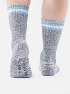 Universal Works Everyday Stripe Sock Cornish Blue - Steranko Clothing Manchester