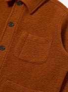 Universal Works Field Jacket Wool Fleece Rust - Steranko Clothing Manchester