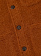 Universal Works Field Jacket Wool Fleece Rust - Steranko Clothing Manchester