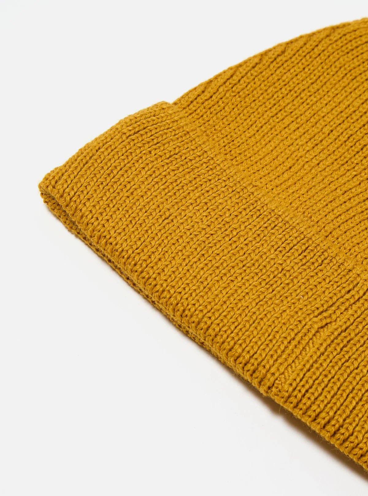 Universal Works Merino Wool Watch Cap Gold - Steranko Clothing Manchester