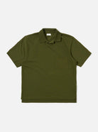 Universal Works Oversized Vacation Polo Olive - Steranko Clothing Manchester