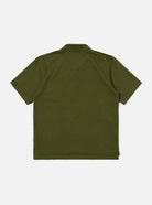 Universal Works Oversized Vacation Polo Olive - Steranko Clothing Manchester