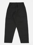 Universal Works Pleated Track Pant Black Tech - Steranko Clothing Manchester