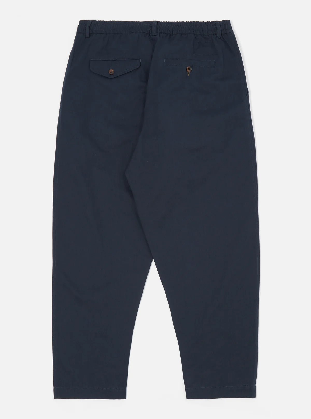 Universal Works Pleated Track Pant Navy - Steranko Clothing Manchester