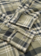 Universal Works Standard Shirt Olive Jazz Check - Steranko Clothing Manchester