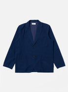 Universal Works Two Button Jacket Kimstop Indigo - Steranko Clothing Manchester