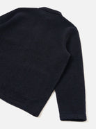 Universal Works Wool Fleece Field Jacket Navy - Steranko Clothing Manchester