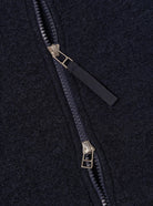 Universal Works Wool Fleece Zip Bomber Navy - Steranko Clothing Manchester