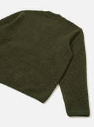 Universal Works Wool Fleece Zip Bomber Olive - Steranko Clothing Manchester