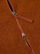 Universal Works Wool Fleece Zip Bomber Rust - Steranko Clothing Manchester