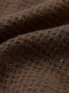 Universal Works Wool Tweed Mix Stan Coat Navy/Brown - Steranko Clothing Manchester