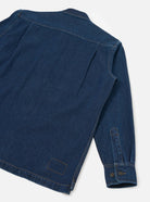 Universal Works Work Denim Fatigue Shirt Indigo - Steranko Clothing Manchester
