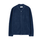 Universal Works Zip Bomber Wool Fleece Indigo - Steranko Clothing Manchester