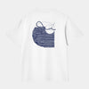 Carhartt W' SS Stitch T-Shirt White/Elder