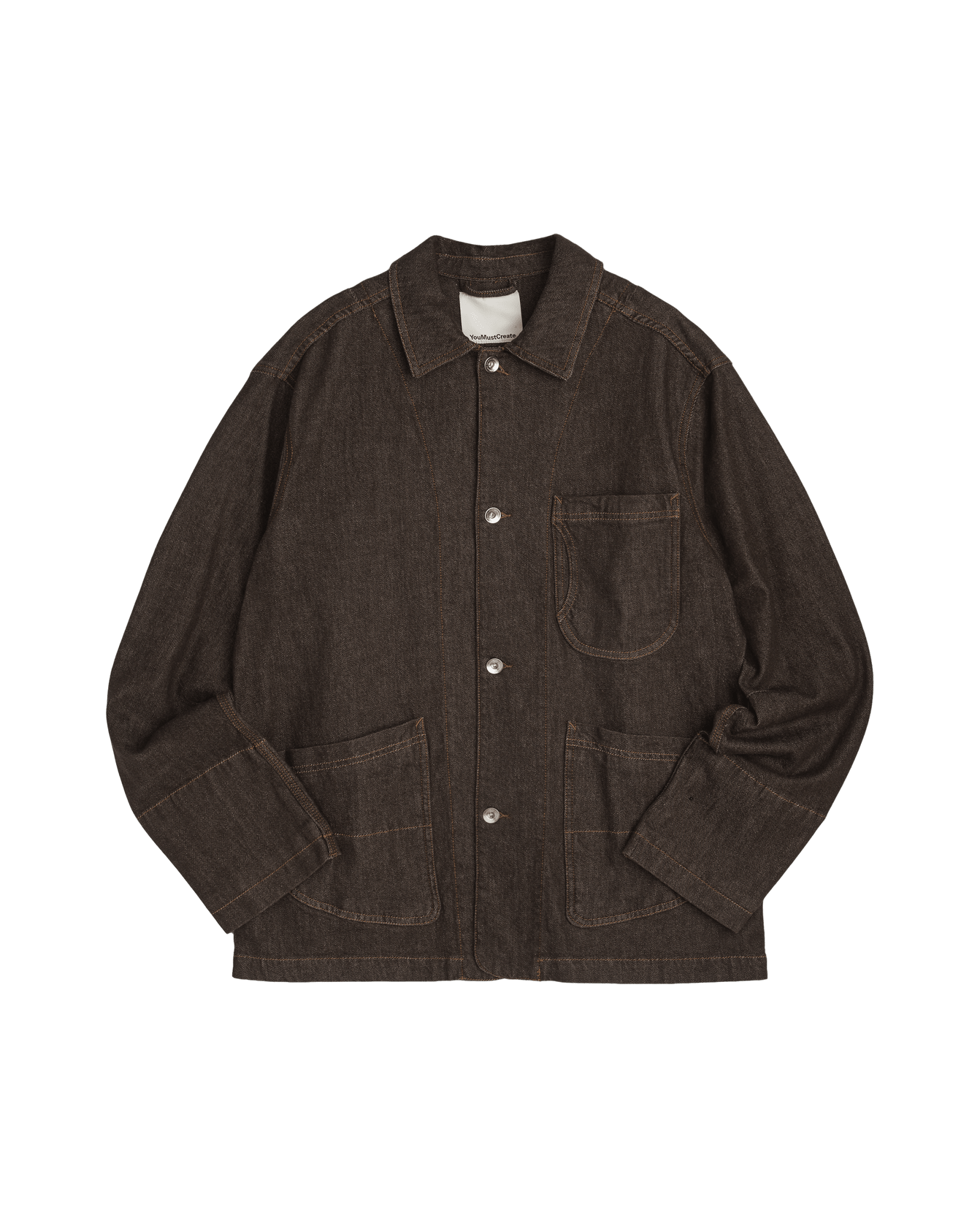 YMC Construction Jacket Brown - Steranko Clothing Manchester