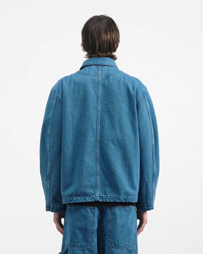 YMC Construction Jacket Indigo - Steranko Clothing Manchester