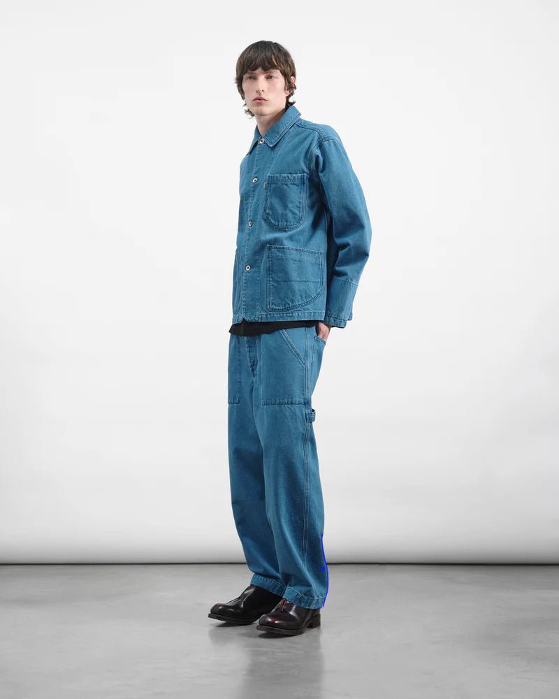YMC Construction Jacket Indigo - Steranko Clothing Manchester