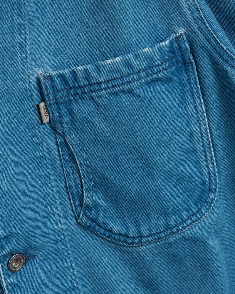 YMC Construction Jacket Indigo - Steranko Clothing Manchester