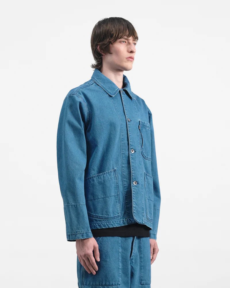 YMC Construction Jacket Indigo - Steranko Clothing Manchester